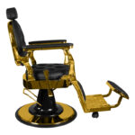 Sillón De Barbero Gabbiano Giulio Gold Black 1