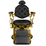 Sillón De Barbero Gabbiano Giulio Gold Black 3
