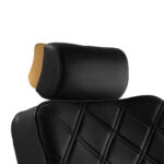 Cadeirão para barbeiro Gabbiano Leonardo Black Gold 6