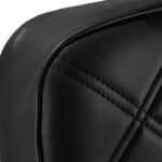 Cadeirão para barbeiro Gabbiano Leonardo Black Gold 11