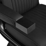 Sillón De Barbero Gabbiano Levi Con Estructura Negra Sin Costuras En La Parte Trasera 8