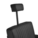 Sillón De Barbero Gabbiano Levi Con Estructura Negra Sin Costuras En La Parte Trasera 10