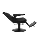 Sillón De Barbero Gabbiano Levi Con Estructura Negra Sin Costuras En La Parte Trasera 4