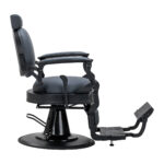 Sillón De Barbero Gabbiano Niccolo Grafito Sin Botones 3