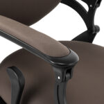 Sillón De Barbero Gabbiano Niccolo Marrón Sin Botones 8