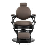 Sillón De Barbero Gabbiano Niccolo Marrón Sin Botones 1