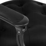 Sillón De Barbero Gabbiano Niccolo Negro 8