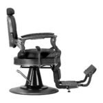 Sillón De Barbero Gabbiano Niccolo Negro 3