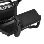 Sillón De Barbero Gabbiano Niccolo Negro Sin Botones 5