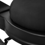Sillón De Barbero Gabbiano Niccolo Negro Sin Botones 11