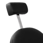 Sillón De Barbero Gabbiano Niccolo Negro Sin Botones 14