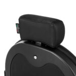 Sillón De Barbero Gabbiano Niccolo Negro Sin Botones 15