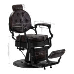 Sillón De Barbero Gabbiano President Brown 16