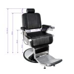 Sillón De Barbero Gabbiano Royal Black 9