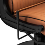 Sillón De Barbero Gabbiano Visionerio Marrón Claro 5