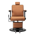 Sillón De Barbero Gabbiano Visionerio Marrón Claro 1