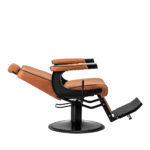 Sillón De Barbero Gabbiano Visionerio Marrón Claro 4