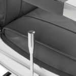 Sillón De Barbero Hair System Bm88066 Gris 9
