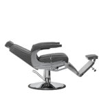 Sillón De Barbero Hair System Bm88066 Gris 2