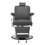 Sillón De Barbero Hair System Bm88066 Gris 3