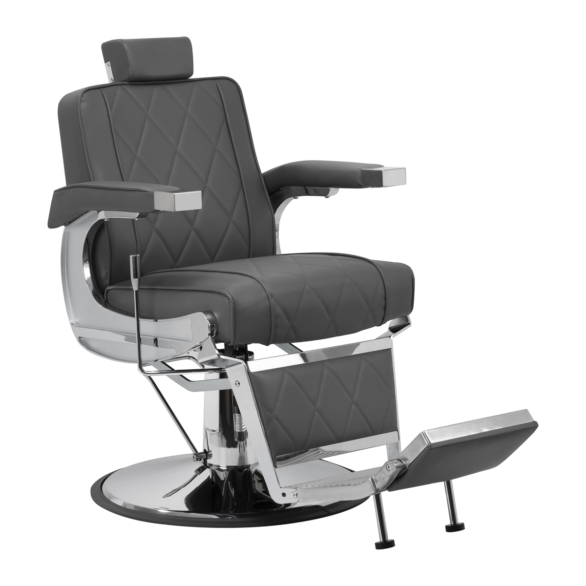 Cadeira de barbeiro Hair System Bm88066 Cinzento Cadeira de barbeiro Hair System Bm88066 Cinzento