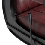 Sillón De Barbero Hair System Bm88066B Marrón 11