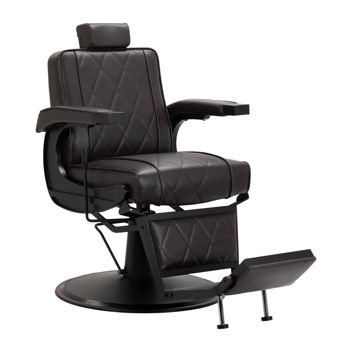 Sillón De Barbero Hair System Bm88066B Marrón Sillón De Barbero Hair System Bm88066B Marrón