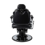 Sillón De Barbero Negro Gabbiano Pietro 5