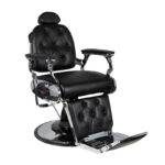Sillón De Barbero Negro Gabbiano Pietro 1