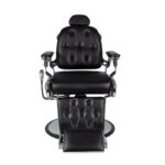 Sillón De Barbero Negro Gabbiano Pietro 4