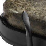 Sillón De Barbero President Old Leather Green 7