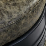 Sillón De Barbero President Old Leather Green 8