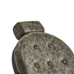 Sillón De Barbero President Old Leather Green 13