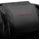 Sillón De Masaje Sakura Standard 801 Negro Y Rojo 6