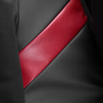 Sillón De Masaje Sakura Standard 801 Negro Y Rojo 11