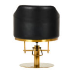 Sillón De Peluquería Burgos Negro Oro 3