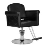 Sillón De Peluquería Con Hair System Hs69 Negro