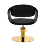 Sillón De Peluquería Gabbiano A364 Negro 3
