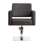 Sillón De Peluquería Gabbiano Ankara Marrón 1
