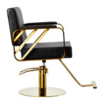Sillón De Peluquería Gabbiano Genua Oro Negro 1