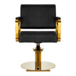 Sillón De Peluquería Gabbiano Genua Oro Negro 2