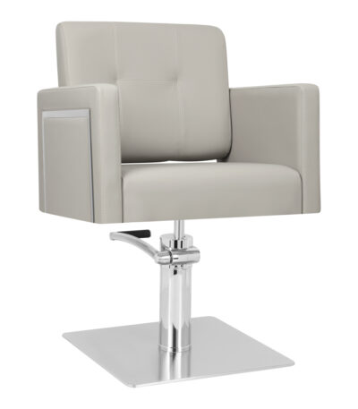 Hairdressing Chair Gabbiano Grey Bergamo