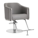 Hairdressing Chair Gabbiano Grey Burgos