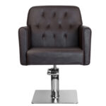 Sillón De Peluquería Gabbiano Hamburgo Marrón 5