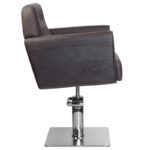 Sillón De Peluquería Gabbiano Hamburgo Marrón 2