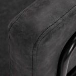 Sillón De Peluquería Gabbiano Katania Loft Old Leather Negro 5