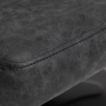 Sillón De Peluquería Gabbiano Katania Loft Old Leather Negro 7