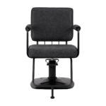 Sillón De Peluquería Gabbiano Katania Loft Old Leather Negro 2