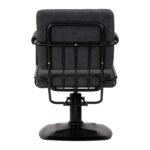Sillón De Peluquería Gabbiano Katania Loft Old Leather Negro 3