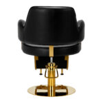 Sillón De Peluquería Gabbiano Linz Nq Gold Black 2